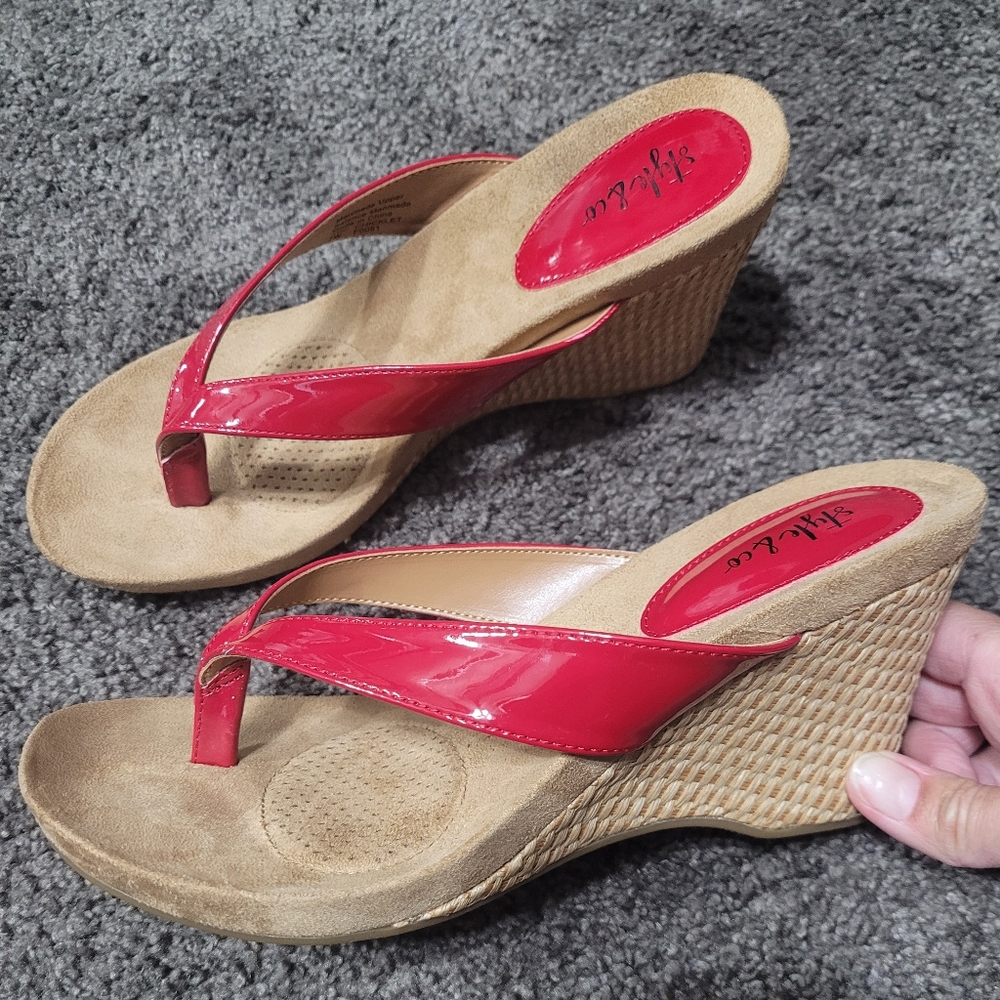 Style & Co size 7 red